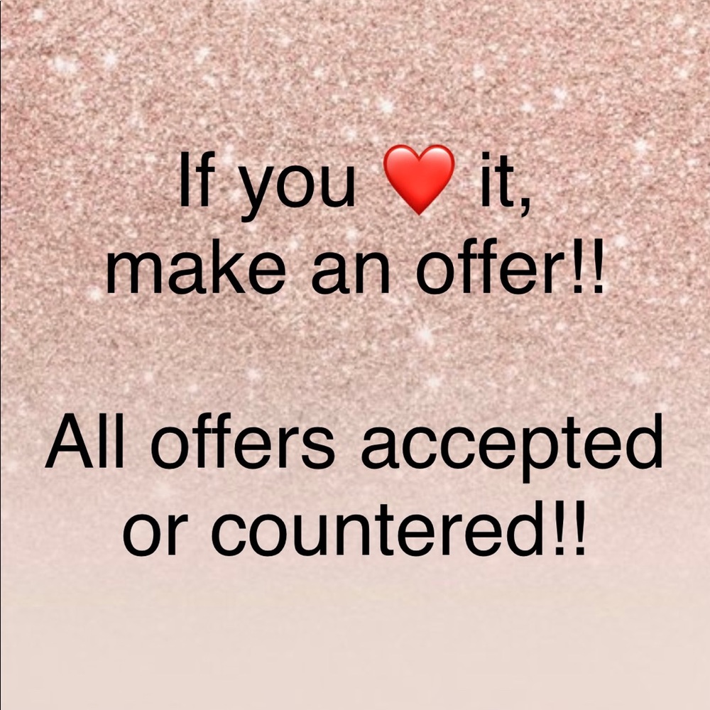 IF YOU ❤️ LOVE IT, NAME YOUR PRICE!!